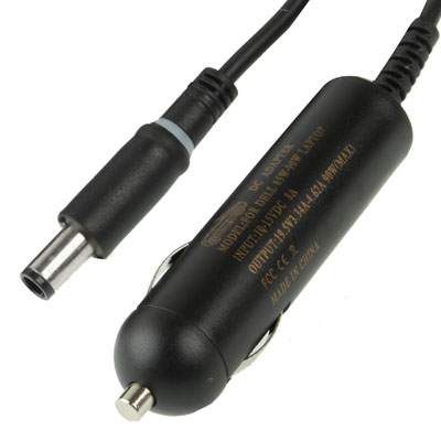 65W-90W 19.5V 3.34A-4.62A Universal DC Adapter / Car Charger for Dell Laptop, Length: 1.8m,Output Tips: 7.4*5.0mm